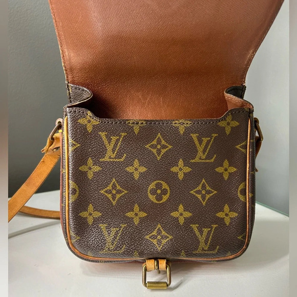 Louis Vuitton Monogram Mini Cartouchiere PM Crossbody Bag 874 SL - Picture 5 of 16